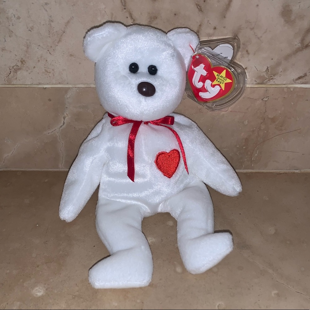 Ty Beanie Babies Retired “Valentino” Birth Date February 14, 1994